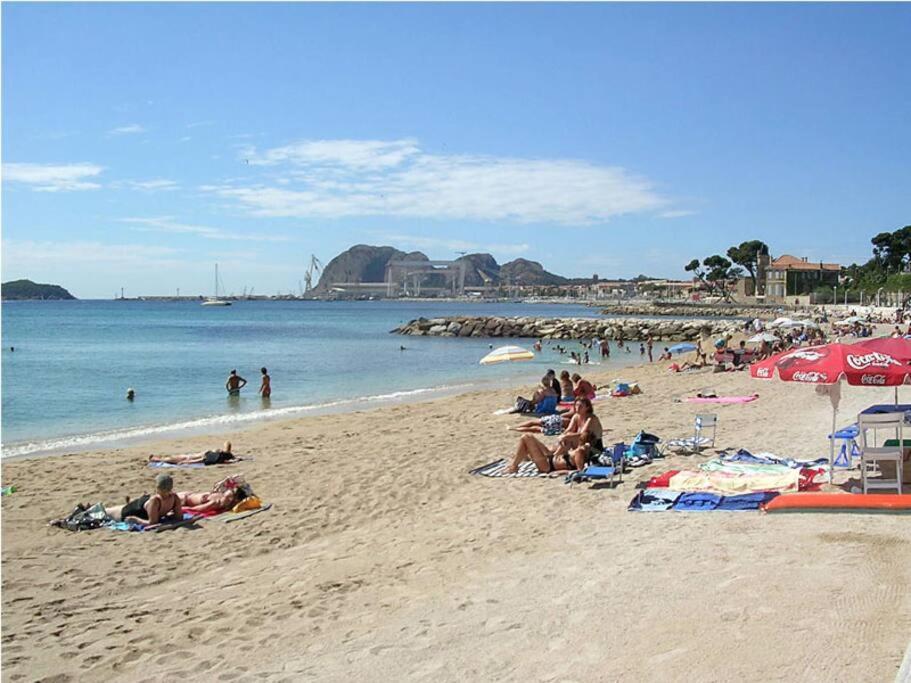Blue Summer Vibes Apartment For 4P, Ac, Balcony, Parking, Beach At 50M, Spa Access -4 لا سيوتا المظهر الخارجي الصورة